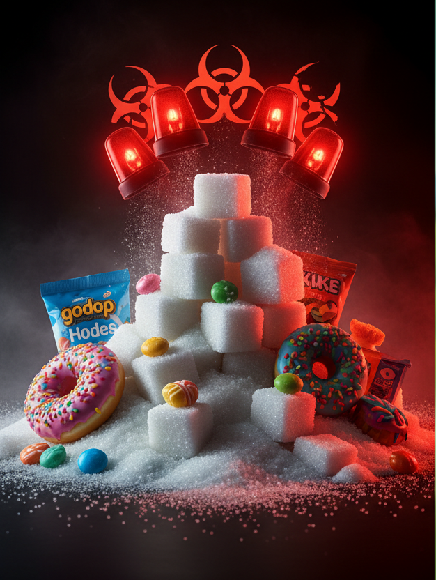 Sugar Is More Dangerous Than Fat. no text